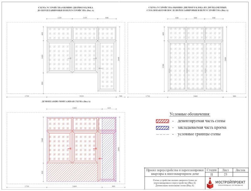 Французское остекление