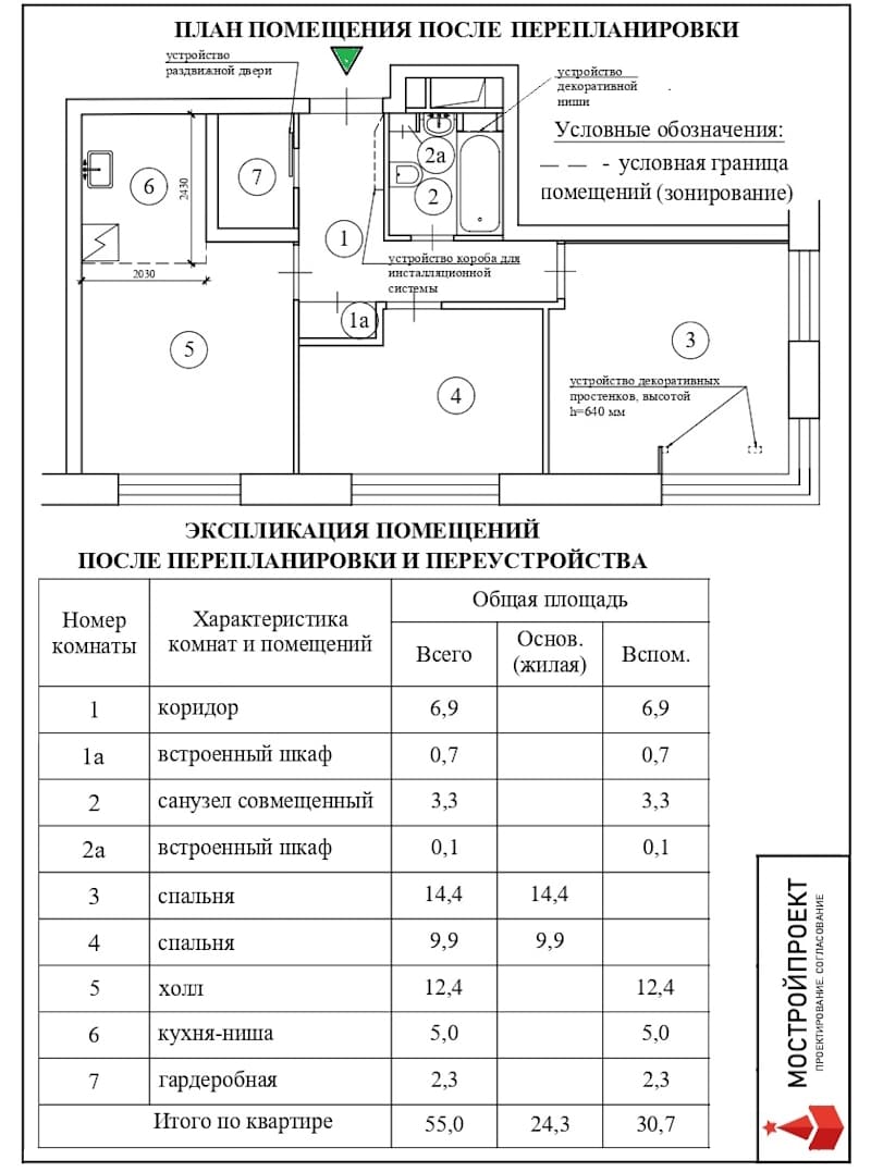 Желаемая планировка